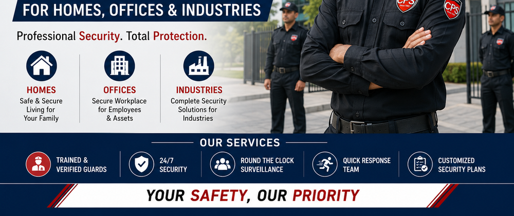 Cover image for Best Security Guard Services in Noida for Homes, Offices & Industries