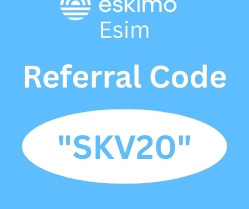 Cover image for Eskimo Esim Referral Code "SKV20" Get 1 Gb Global Data Free