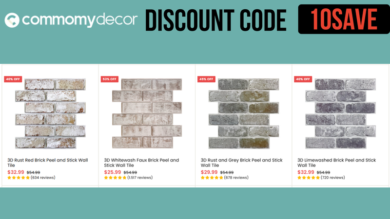 Commomy Promo Code 10SAVE - 10% OFF all products (2026)