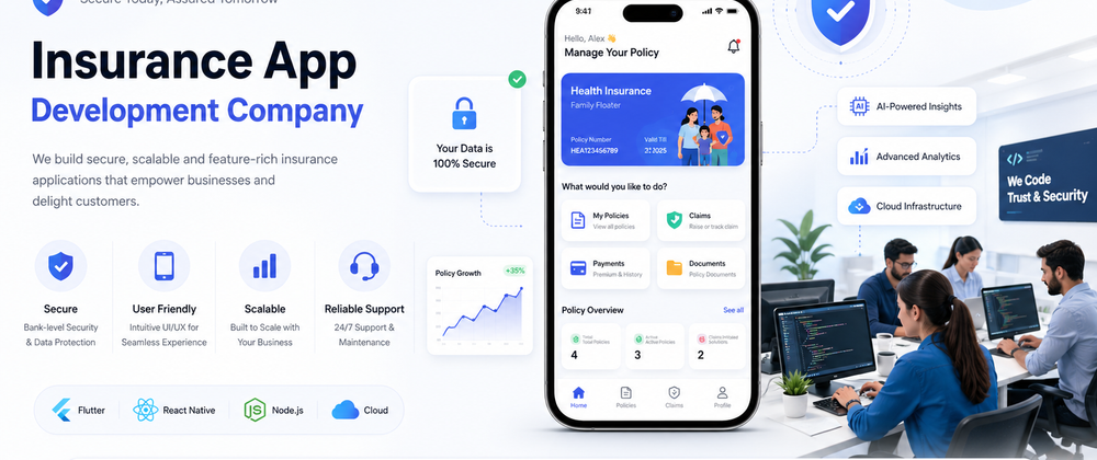 Cover image for Transform Your Business with an Expert Insurance App Development Company