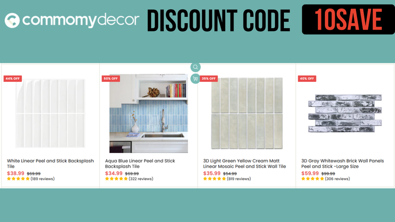 Commomy Promo Code 10SAVE - 10% OFF all products (2026)