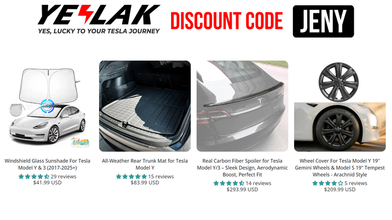 Yeslak Promo Code: JENY - 20% OFF all products