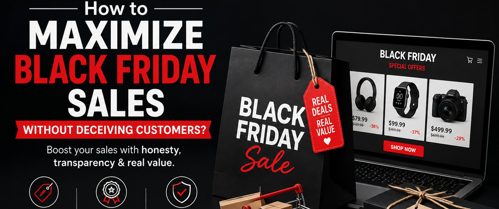 Cover image for How to Maximize Black Friday Sales Without Deceiving Customers?