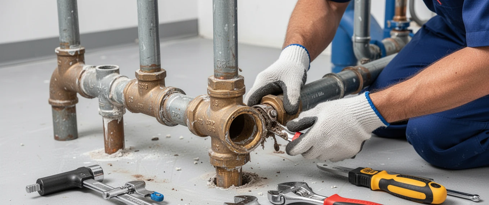 Cover image for When Should You Hire A Professional For Pipe Repair Work?