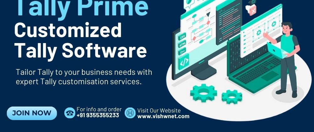 Cover image for Tally Customization Services in Delhi for Growing Businesses