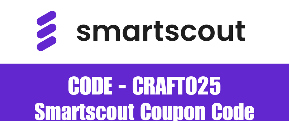 Cover image for SmartScout Coupon Code CRAFTO25 – Save 25% on Subscriptions (January 2026)