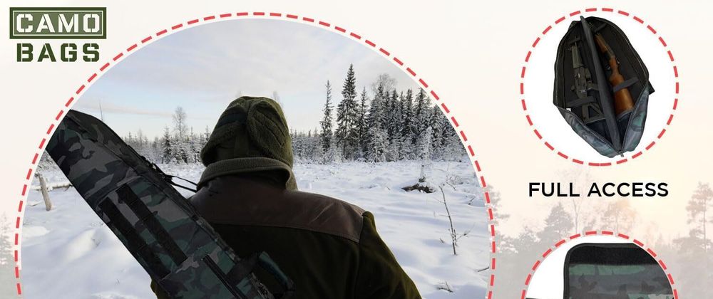 Cover image for Camouflage Gun Case