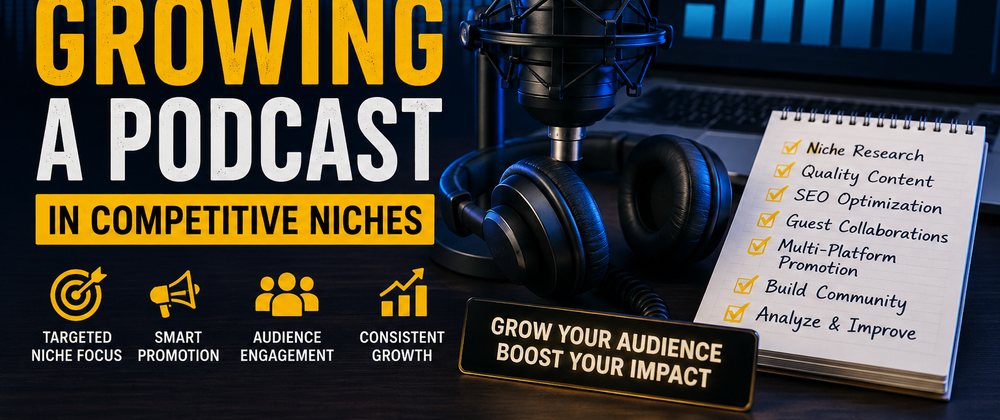 Cover image for Proven Techniques for Growing a Podcast in Competitive Niches