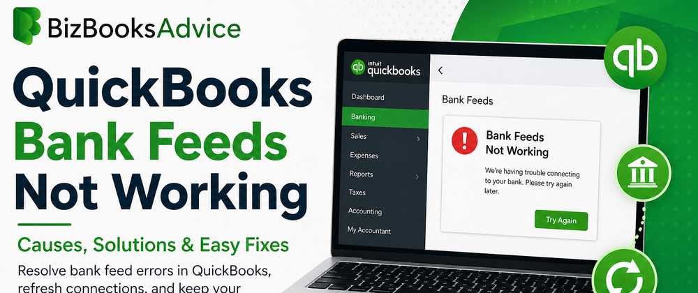 Cover image for QuickBooks Online Bank Feeds: A Complete Guide for Accurate Financial