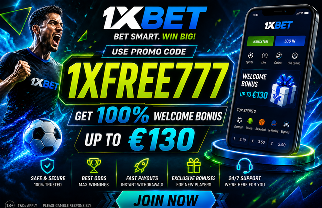 Cover image for Promo Code For 1xBet Registration Azerbaijan 2027: 1XFREE777