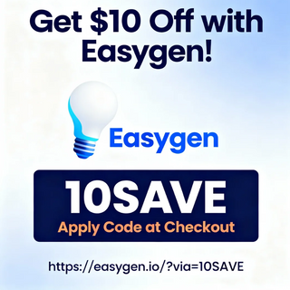 EASYGEN DISCOUNT CODE: 10SAVE profile picture