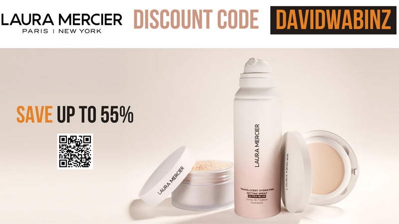 Laura Mercier Promo Code DAVIDWABINZ - 15% OFF sitewise