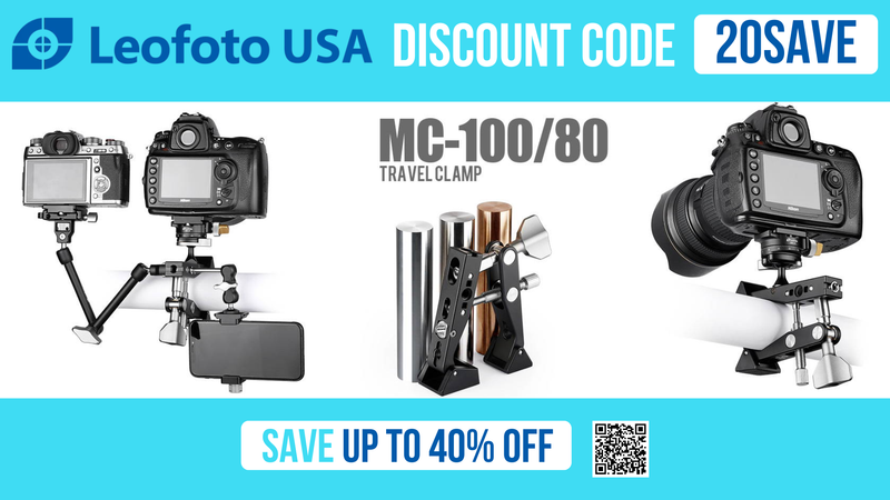 Leofoto USA Discount Code 20SAVE - Save 12% OFF sitewise