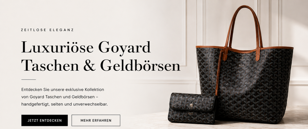 Cover image for Goyard Rucksack als Alternative zur klassischen Alltagstasche