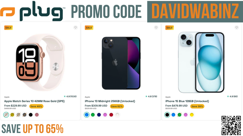 Plug Tech Coupon Code DAVIDWABINZ - Extra $10 OFF (Updated 2026)