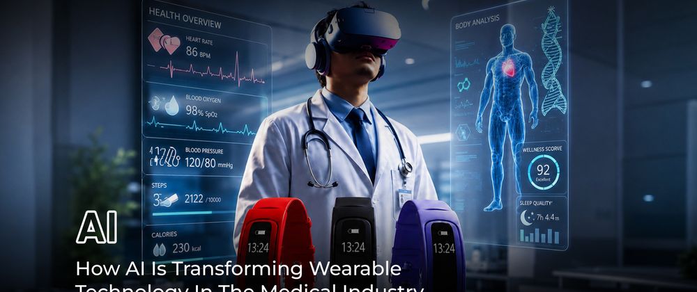Cover image for How AI Transformed Wearable Technology In The Medical Industry