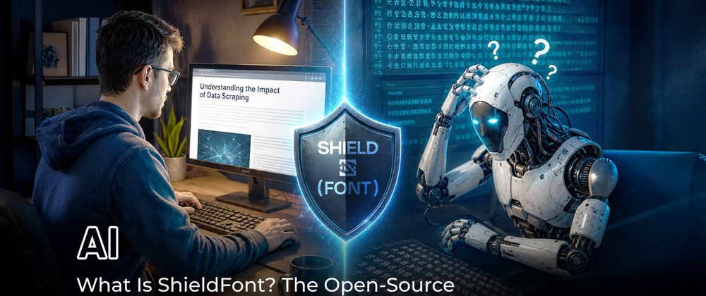 Cover image for What Is ShieldFont? The Open-Source Anti-AI Scraping Font
