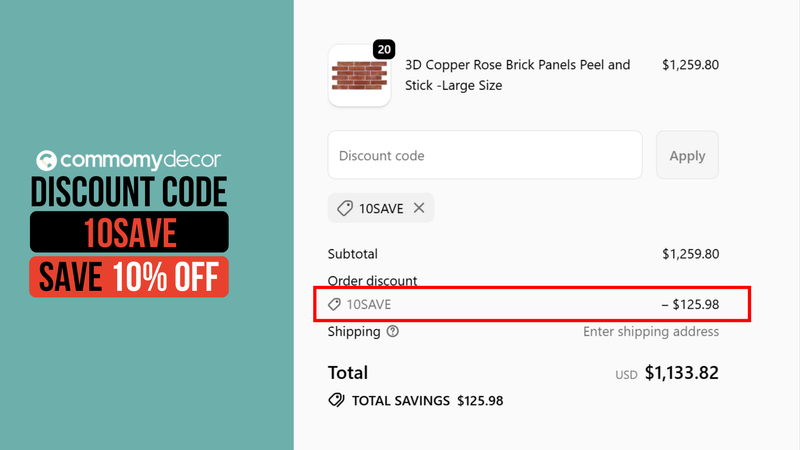 Commomy Discount Code 10SAVE - 10% OFF sitewise (2026)