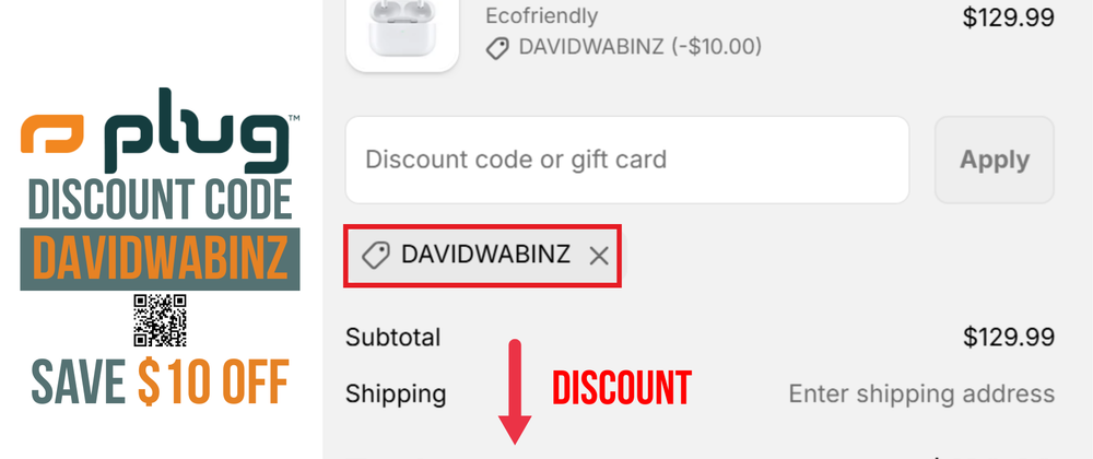 Cover image for Plug Tech Discount Code DAVIDWABINZ – Worth Using This Year (2026)