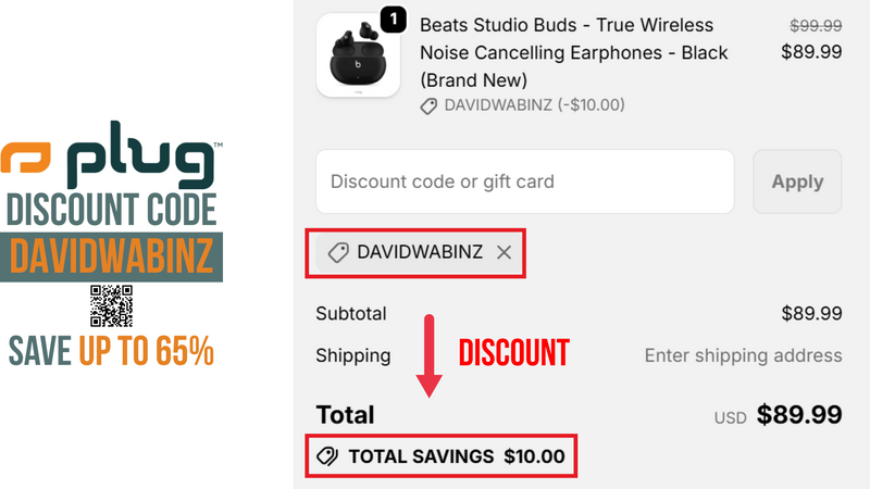 Plug Tech Promo Code DAVIDWABINZ - Extra $10 OFF  (Updated 2026)