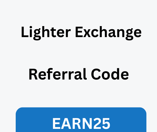 Cover image for Lighter Exchange Referral Code “EARN25” Get 25% Bonus on Referral Point