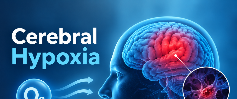 Cover image for Cerebral Hypoxia: Understanding Brain Oxygen Deprivation, Causes, and Treatment