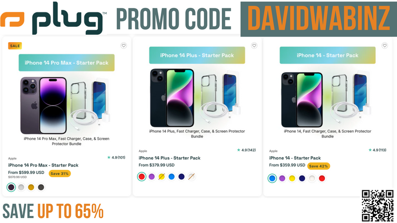 Plug Tech Coupon Code DAVIDWABINZ - Extra $10 OFF