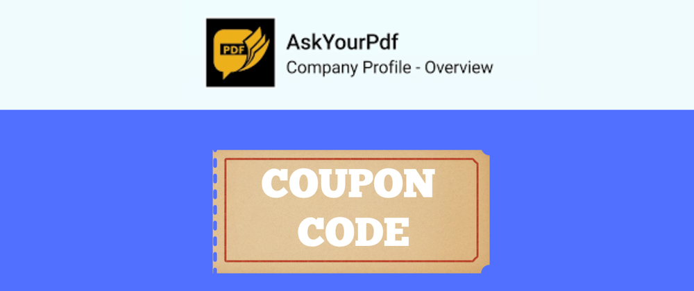 Cover image for Limited Time: AskYourPDF Coupon Code 2026 [ARPT10] – Grab 10% Discount on Premium Plans Now