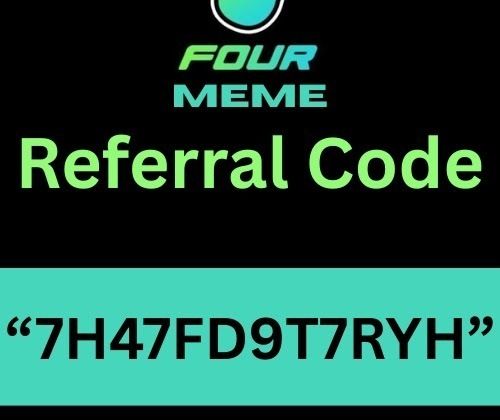 Cover image for Four Meme Referral Code “7H47FD9T7RYH” Get 10% Off On Trading Fee