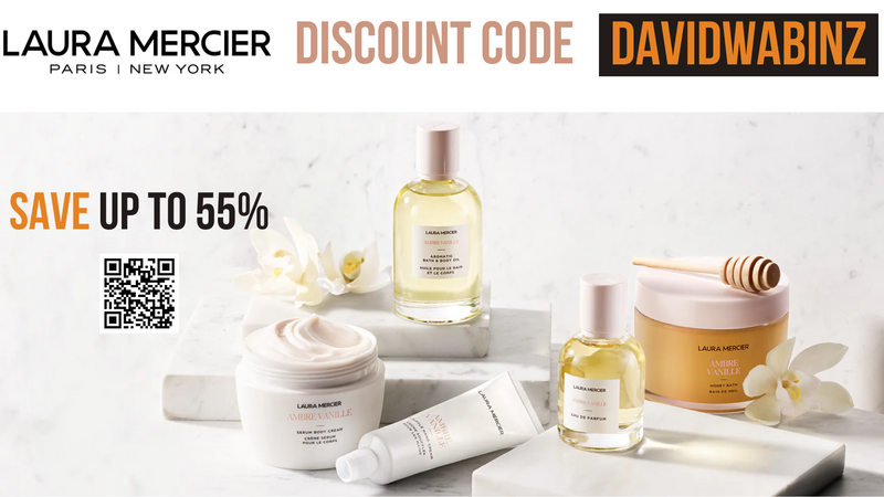 Laura Mercier Promo Code DAVIDWABINZ - Save 15% OFF sitewise