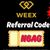 Exclusive Weex Code (N6AG)