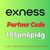 Exness Partner Code: 185pn6pi4