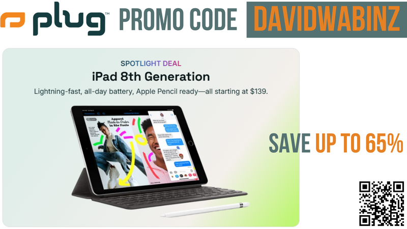Plug Tech Discount Code DAVIDWABINZ - Extra $10 OFF