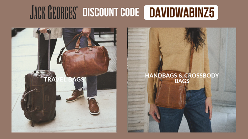 Jack Georges Discount Code DAVIDWABINZ5