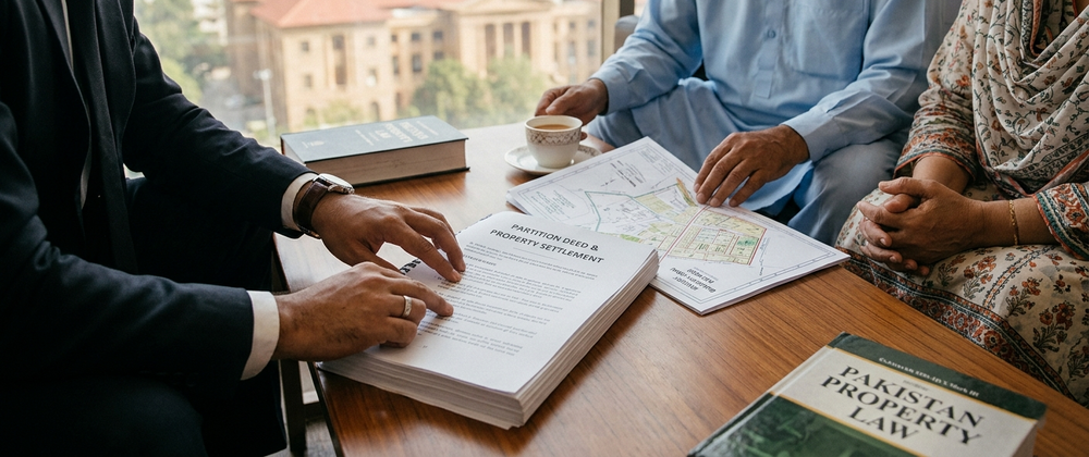 Cover image for When Family Disputes Turn Into Property Battles: Why Legal Guidance Matters in Karachi