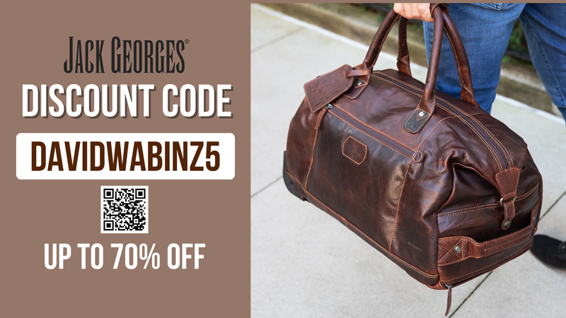 Jack Georges Coupon DAVIDWABINZ5 - Extra 5% OFF