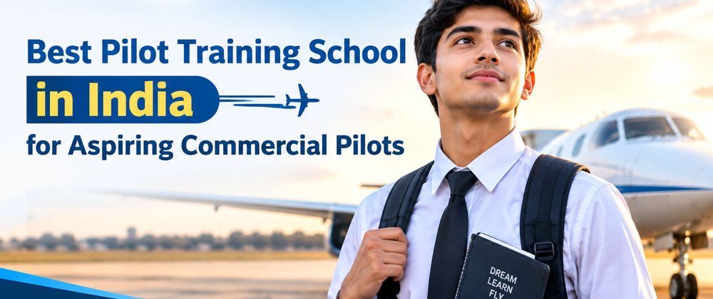 Cover image for Best Pilot Training School in India for Aspiring Commercial Pilots