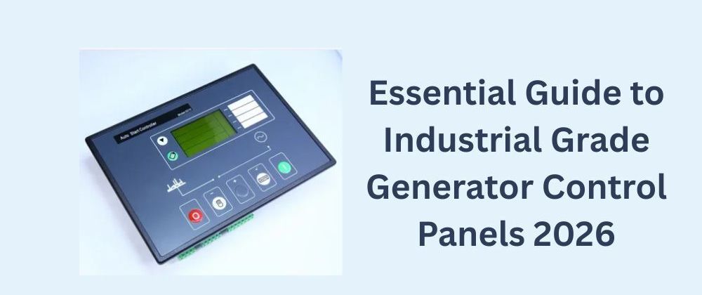 Cover image for Essential Guide to Industrial Grade Generator Control Panels 2026
