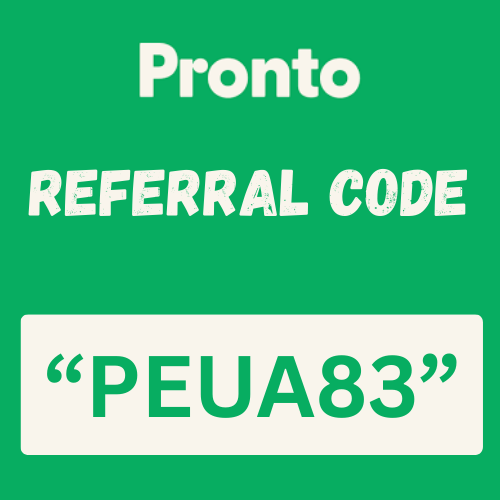 Pronto App Referral Code “PEUA83” Get 50 Rs Off On First Order - Spring ...