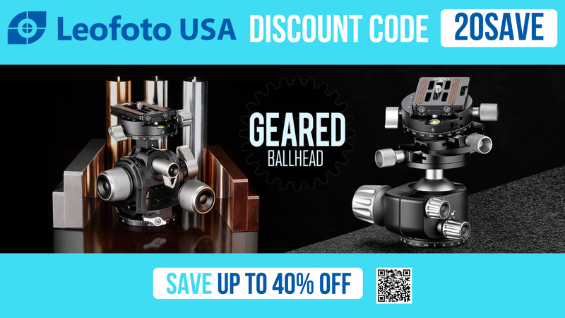 Leofoto USA Discount Code 20SAVE - Save 12% OFF sitewise