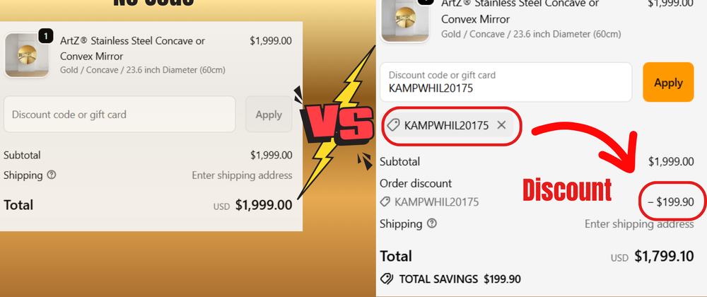 Cover image for ArtZMiami Discount Code: KAMPWHIL20175 – Extra 10% OFF Premium Art & Décor in 2026