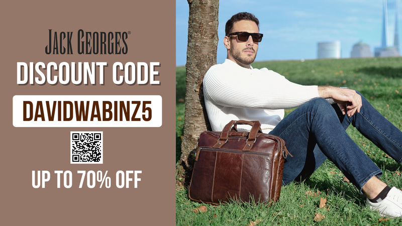 Jack Georges Promo Code DAVIDWABINZ5 - 5% OFF sitewise (Updated 2026)