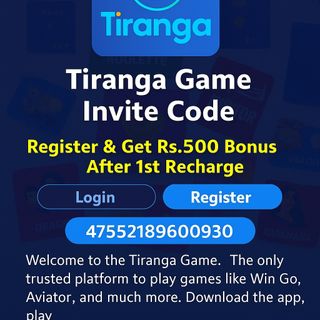 Tiranga Game Invite Code  profile picture