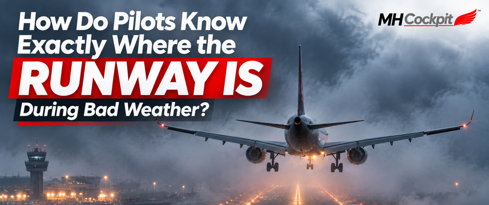 Cover image for How Do Pilots Know Exactly Where the Runway Is During Bad Weather?