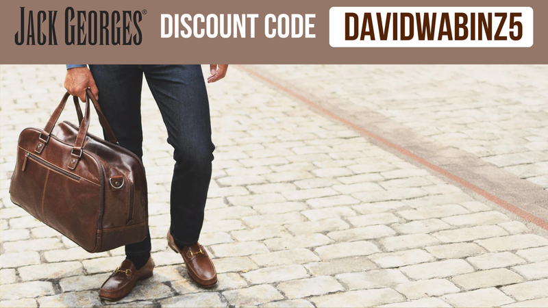 Jack Georges Promo Code DAVIDWABINZ5 - 5% OFF sitewise (Updated 2026)