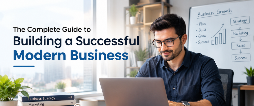 Cover image for The Complete Guide to Building a Successful Modern Business