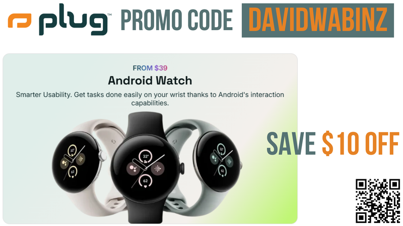 Plug Tech Promo Code DAVIDWABINZ - Save $10 OFF sitewise