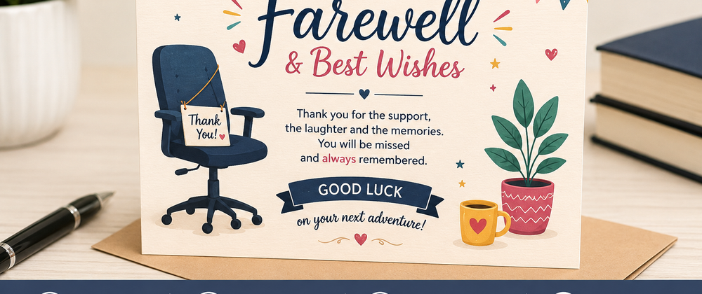 Cover image for Virtual Farewell Card Free | Send Group Goodbye Cards & Free Farewell eCards
