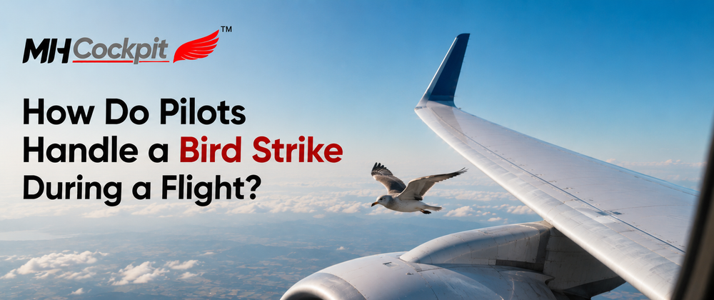 Cover image for How Do Pilots Handle a Bird Strike During a Flight?